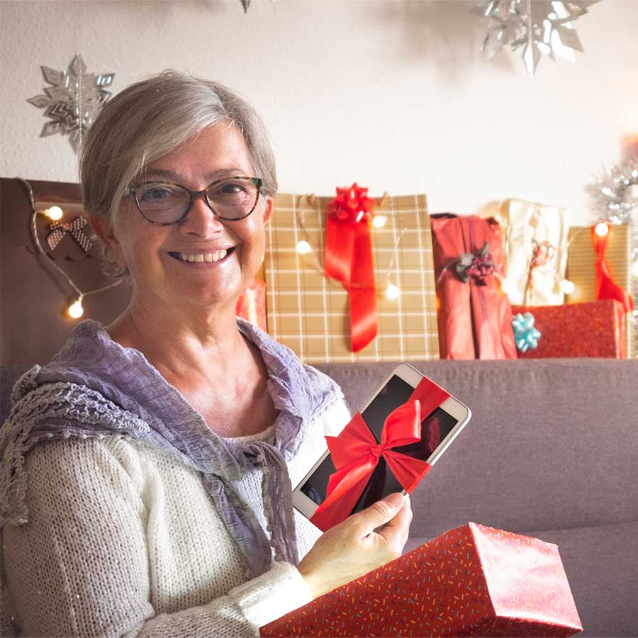 Idées de cadeaux de noël pour personnes âgées