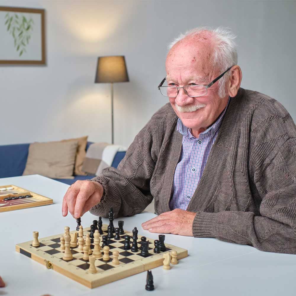 Les échecs, un jeu de société pour seniors